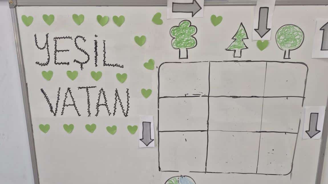 YEŞİL VATAN GELECEĞE ÇARE - 5/B ŞUBESİ MİNİKLERİMİZ KODLAMA YAPARAK ÖĞRENİYOR...